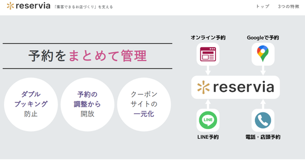 reservia（リザービア）