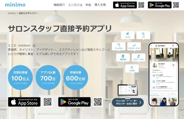 minimo(ミニモ)の特徴